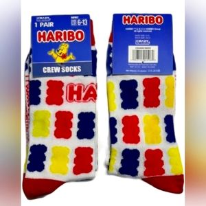 Haribo Gummy Bears Novelty Socks